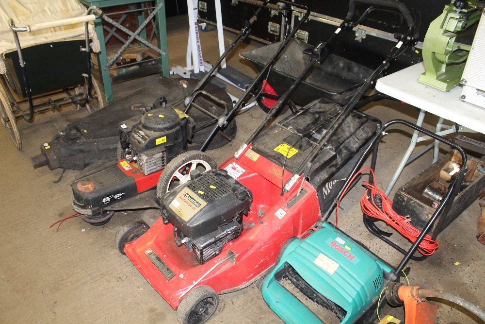 A Mountfield petrol rotary Emperor 21 lawnmower