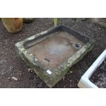 A stone butler type sink