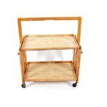 A Trixie folding tea trolley