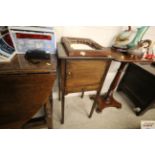 A 19th Century mahogany bedside cupboard