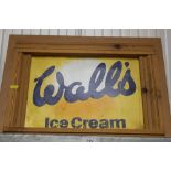 A walls ice cream advertising sign co