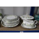 A quantity of Ridgeway Moselle china