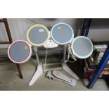 A games console drum kit
