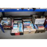 Six boxes of various books