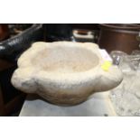 An 18th Century marble mortar