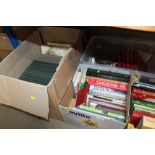 Four boxes of various books