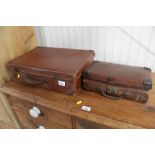 Two small suitcases