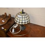 A Tiffany style table lamp