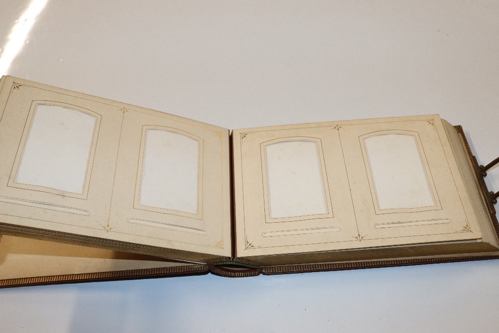 A Victorian photograph album (empty); First Day co - Image 6 of 9