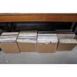 Four boxes of various LPs