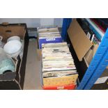 Two boxes of 45rpm records