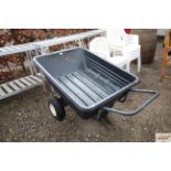 A garden trailer/handcart
