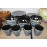 A quantity of Dunelm dinnerware