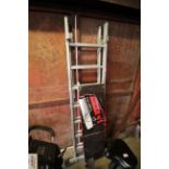 A Youngman Pro-Deck five way ladder and deck combi