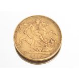 An 1893 full sovereign