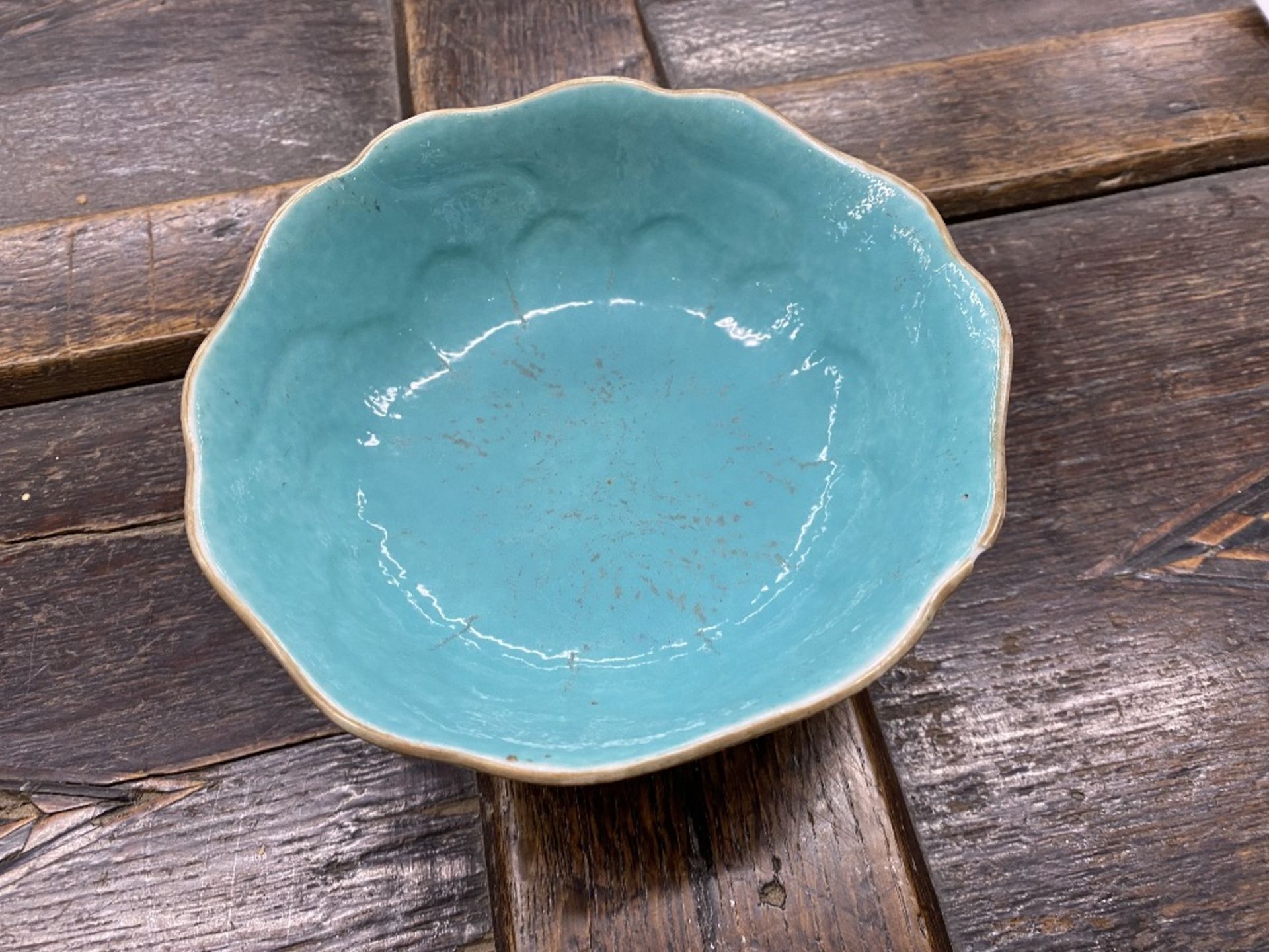 A Chinese bowl with foliate panel decoration and a - Image 8 of 9