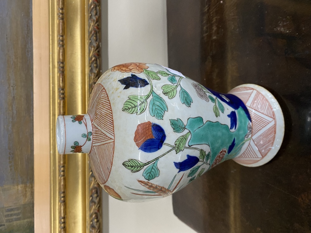 A pair of Chinese porcelain under glazed blue and p - Image 3 of 18