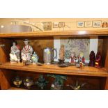 A collection of various Oriental items