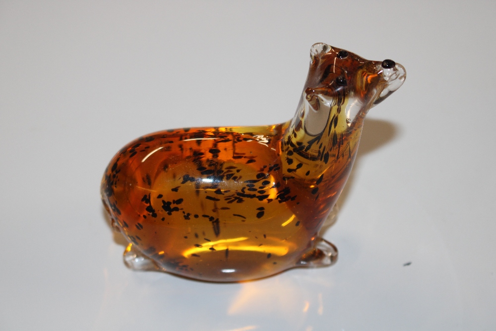 A Royal Copenhagen crystal bowl, a glass paperweig - Image 2 of 6