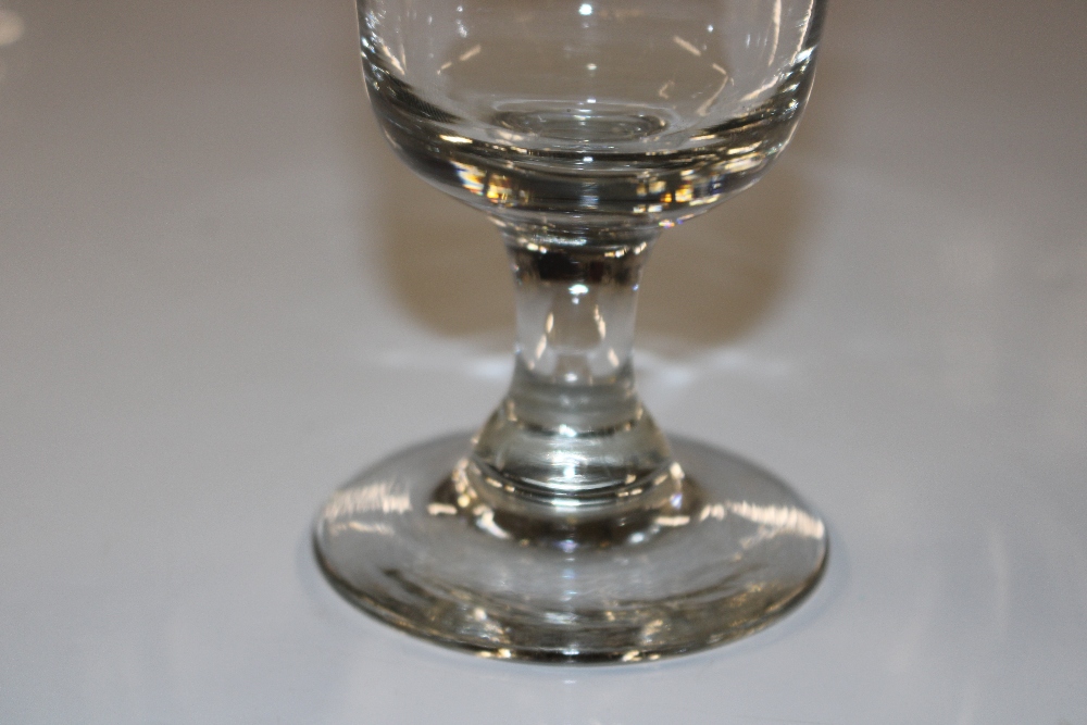 Four 19th century glass drinking glasses - Image 3 of 5