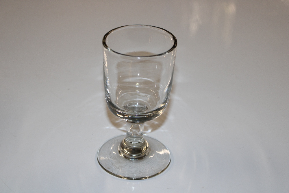 Four 19th century glass drinking glasses - Image 2 of 5
