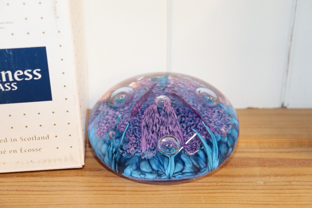 A Caithness paperweight "Violetta"