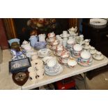 A quantity of various teaware etc to include Montr
