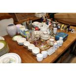 A quantity of miscellaneous china to include ramek