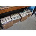 Four boxes of various LPs