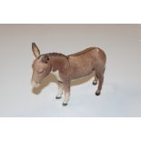 A Beswick model donkey