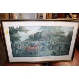 A coloured print depicting the Suffolk Show, Chris