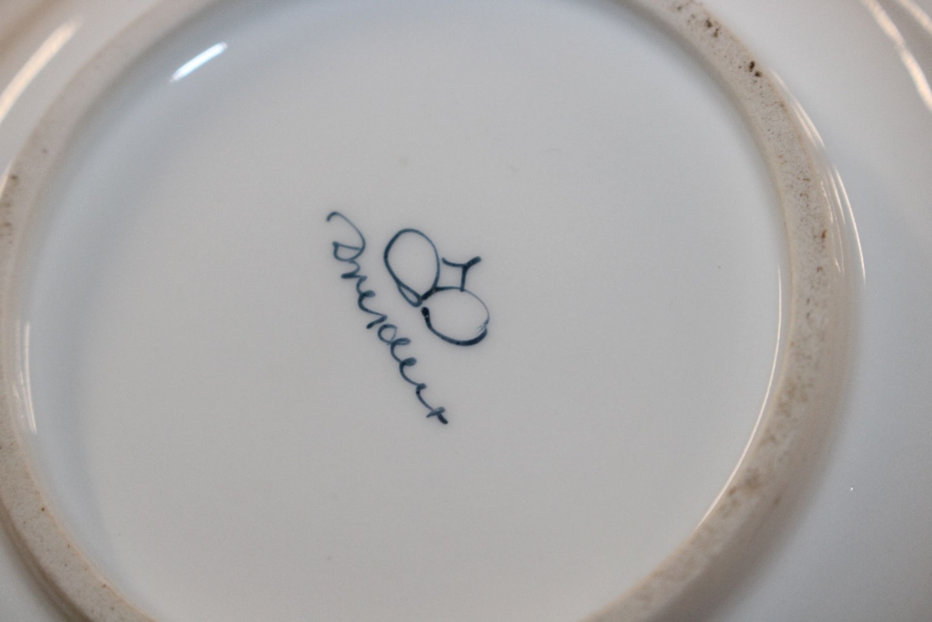 A Dresden porcelain cup and saucer; a Continental - Image 23 of 23