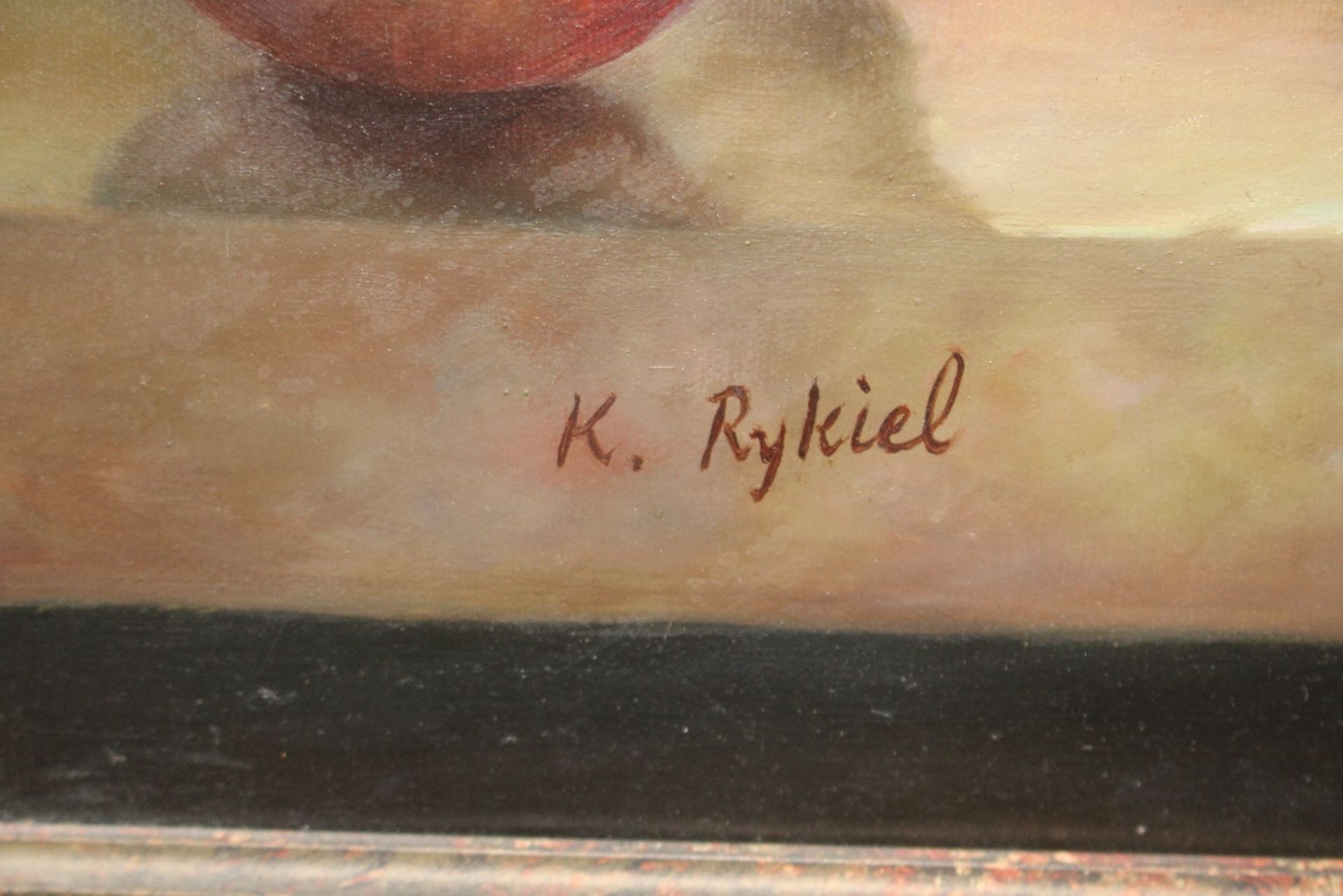 K Rykiel, Dutch still life study of fruit on a led - Image 3 of 6
