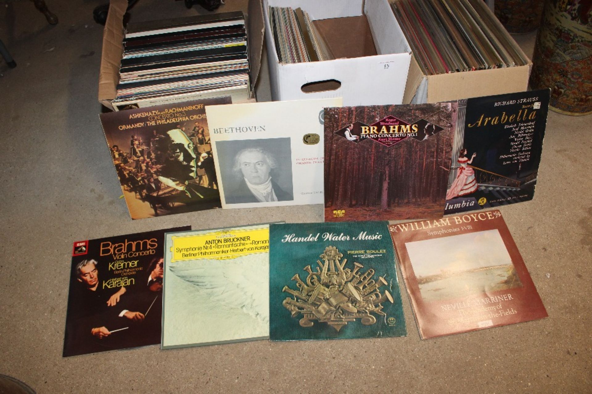 Three boxes of miscellaneous LP records - Image 2 of 4