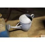 A two gallon galvanised watering can AF