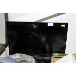 A Panasonic Vera flat screen television