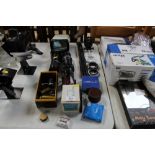 A quantity of various camera related items to incl