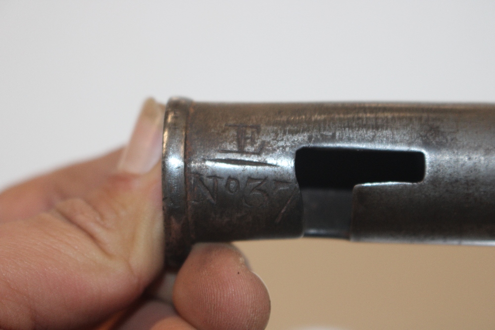 A 19th Century socket bayonet - Image 10 of 11