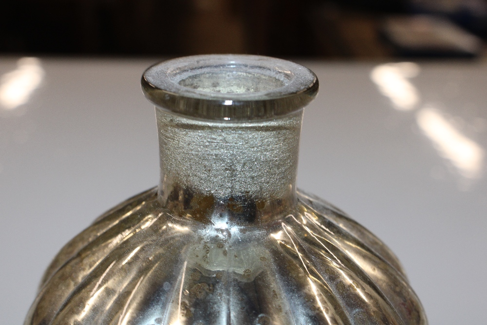 A Mercury glass decanter with later stopper - Image 2 of 5