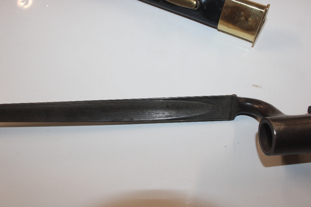 A 19th Century Enfield style socket bayonet - Image 4 of 7