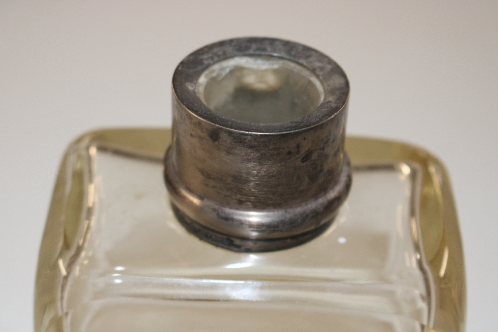 A silver collared decanter and stopper - Image 4 of 5