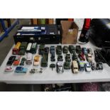 A quantity of various diecast toys to include Dink