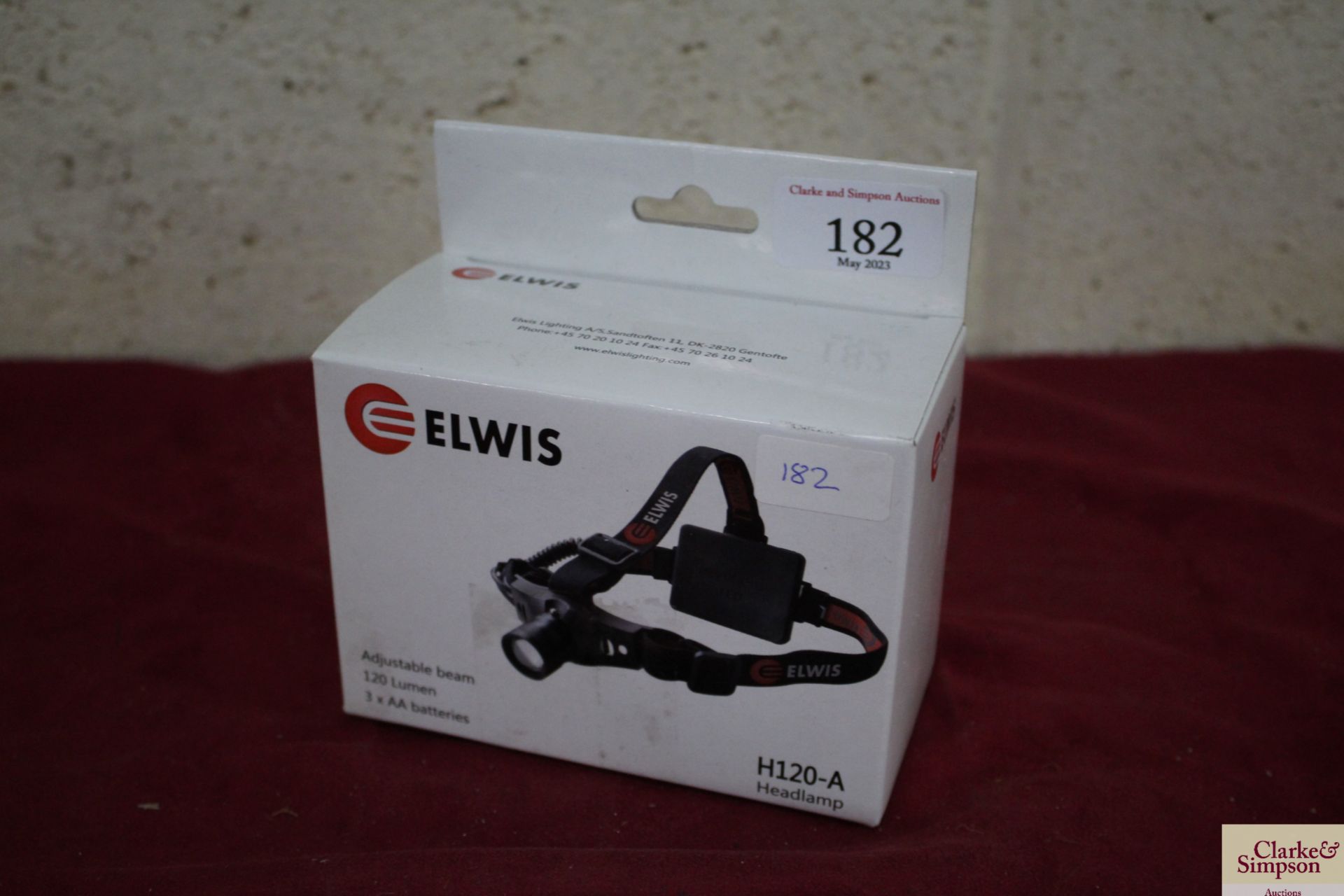 Elwis LED headlamp. V