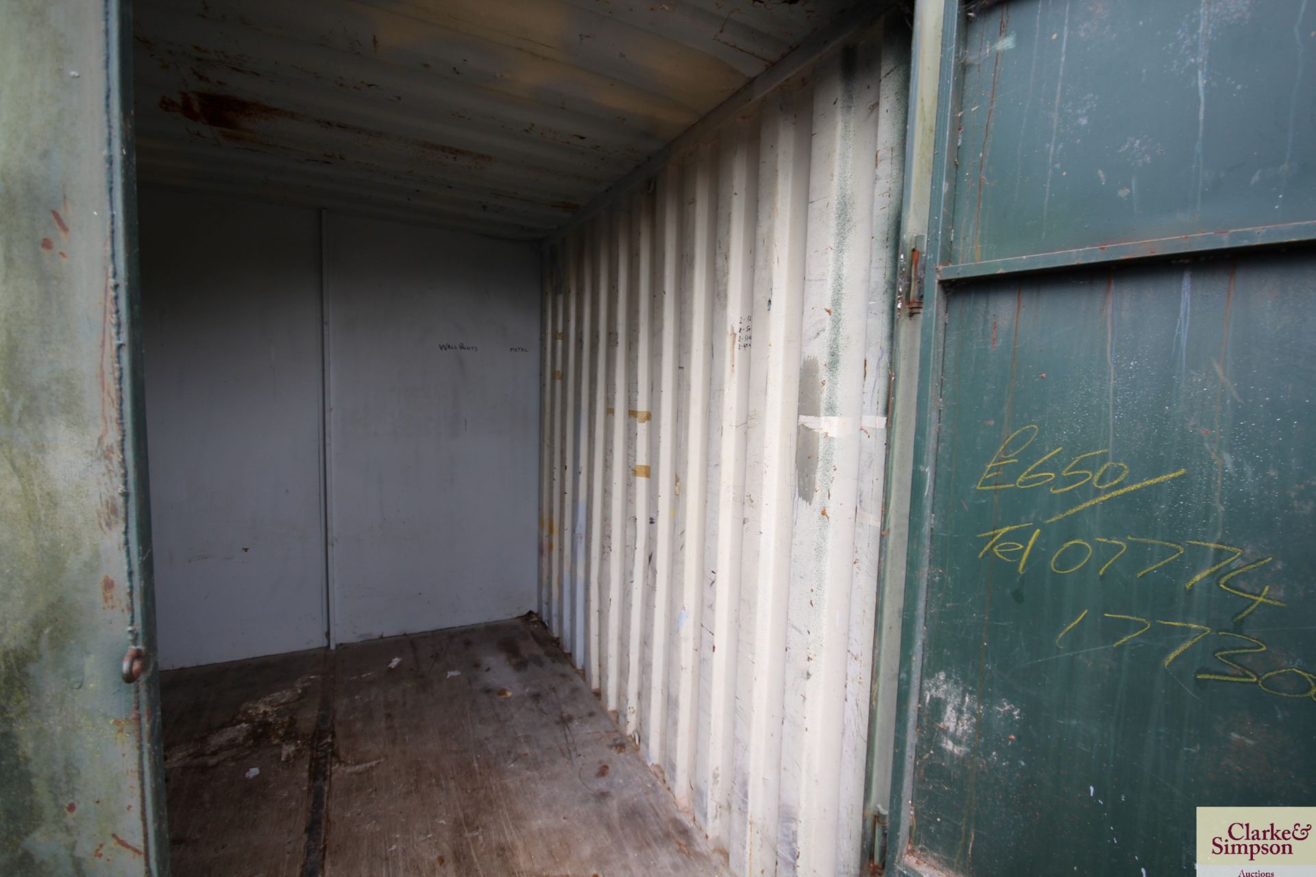 10ft storage container. - Image 8 of 11