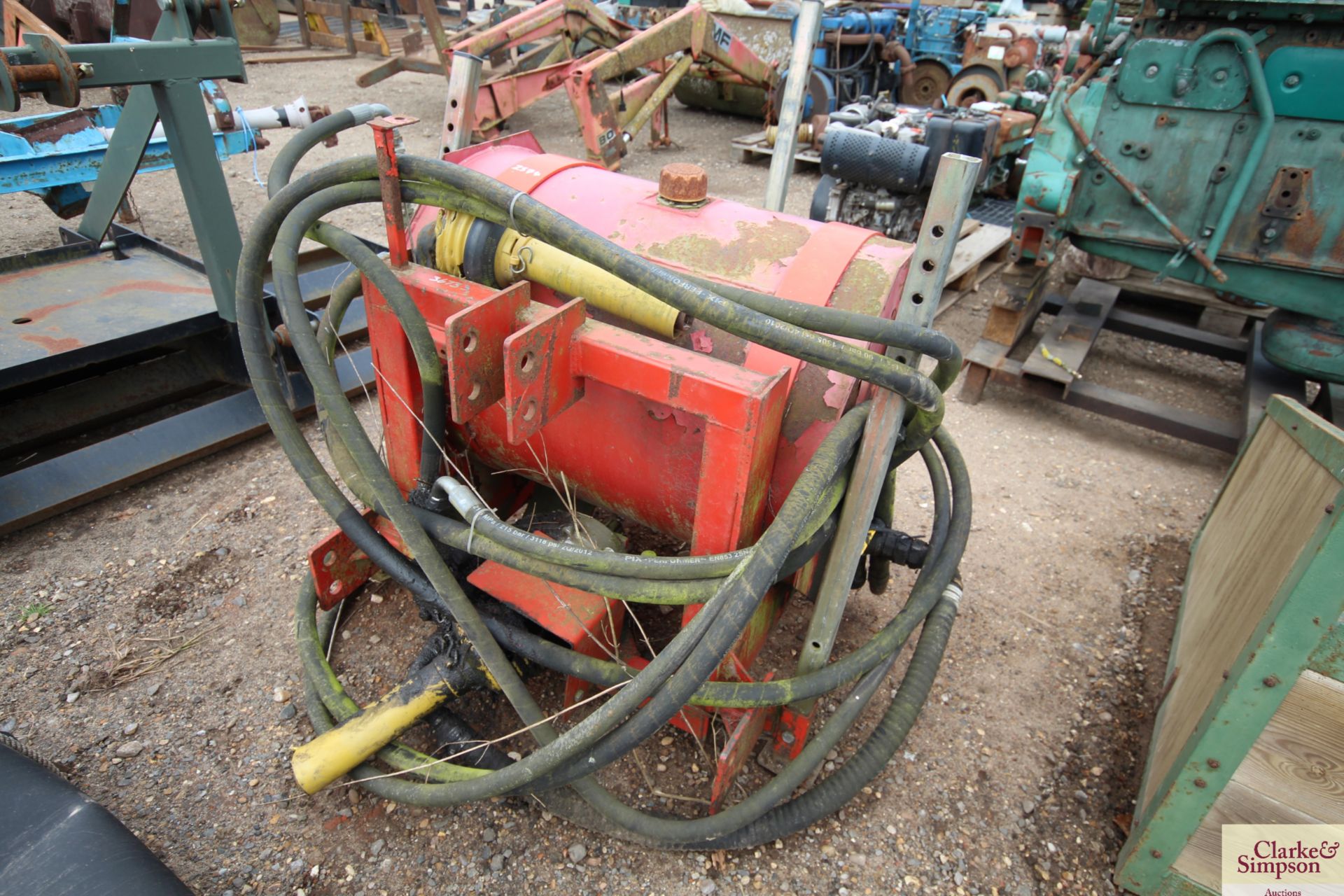 Bye front mounted hydraulic tank and pump. Owned from new. V - Image 4 of 6