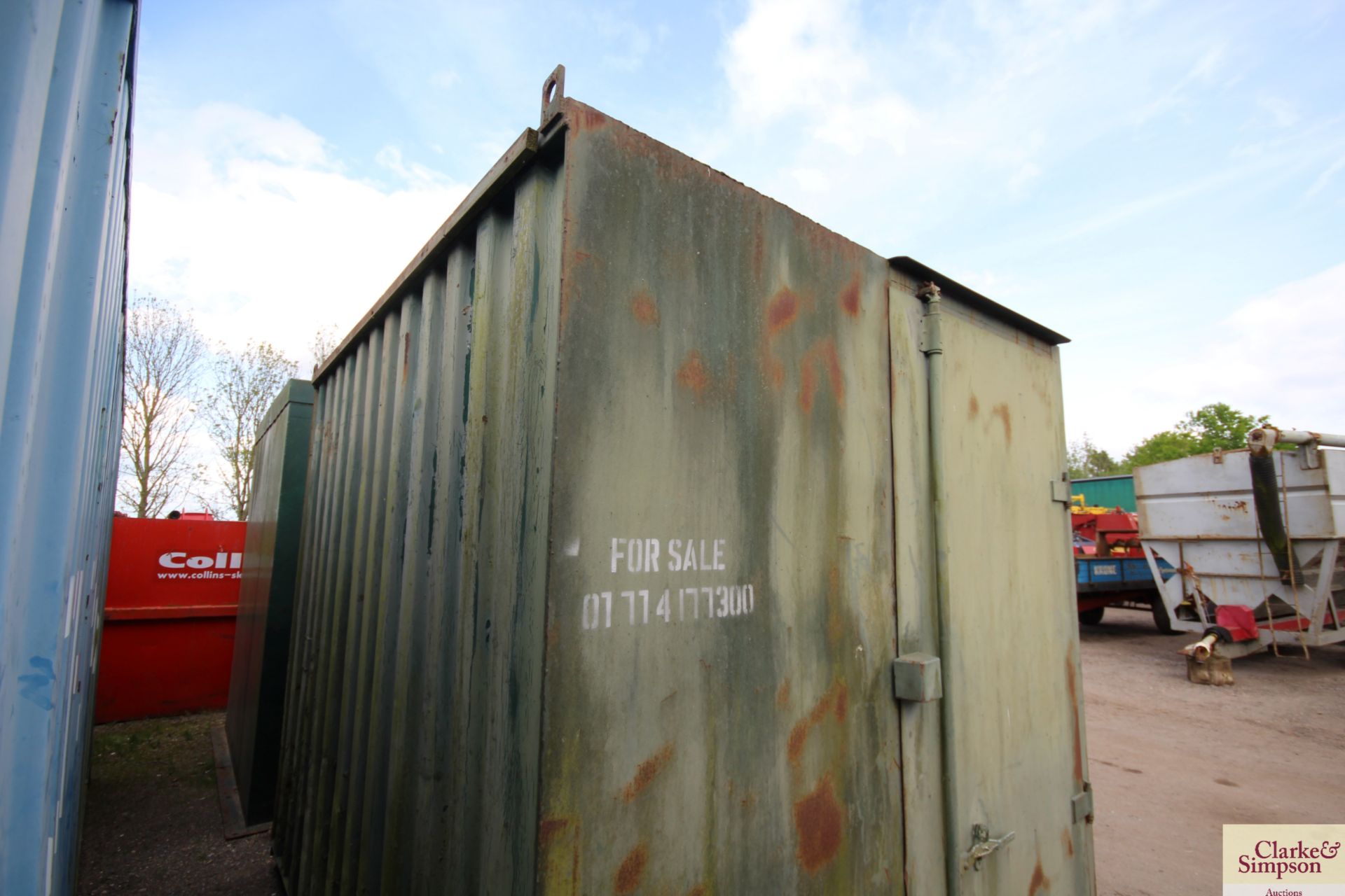 10ft storage container. - Image 2 of 11