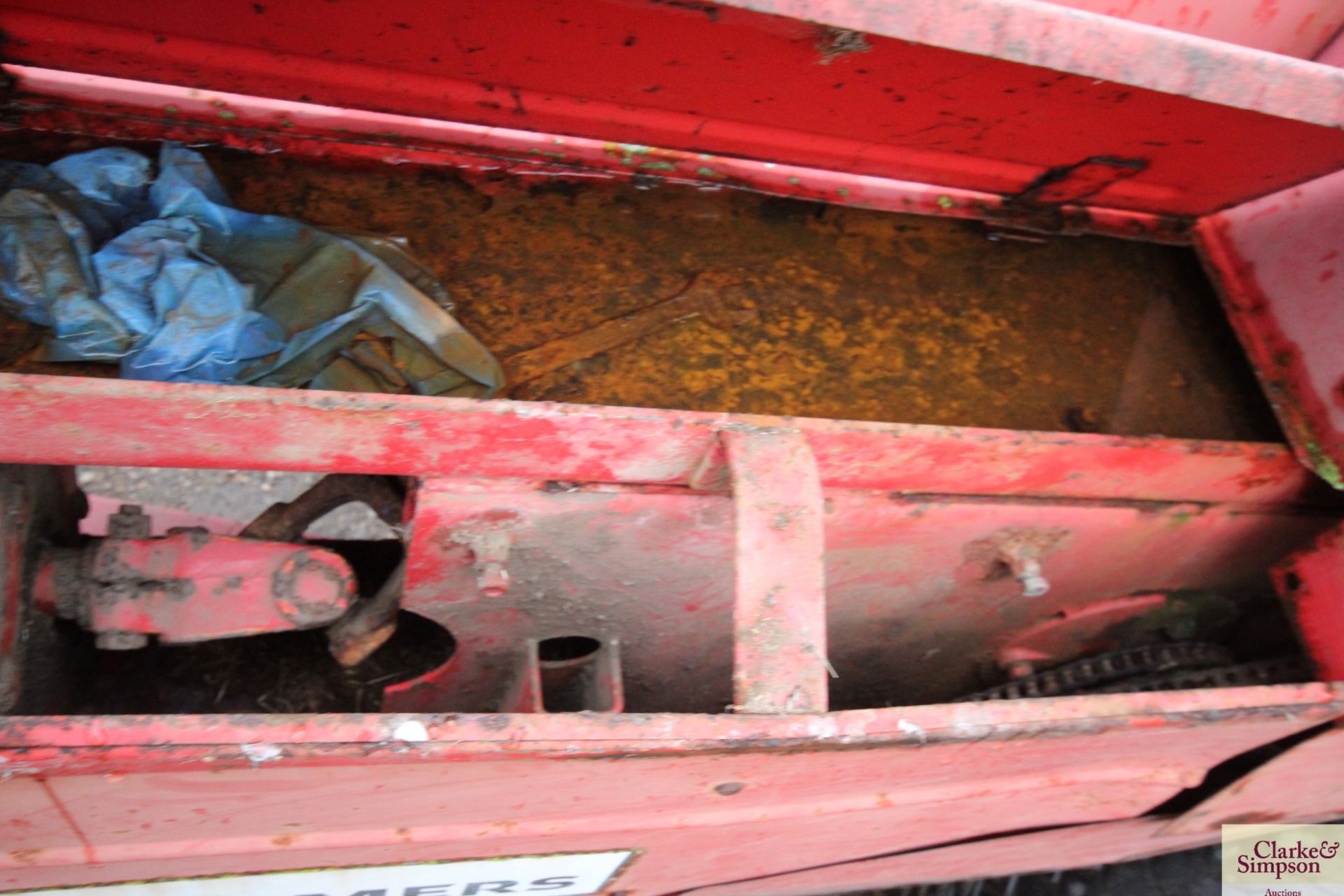 Allis Chalmers 707-T (Jones MK 12) conventional baler. Serial number 4724. - Image 25 of 28