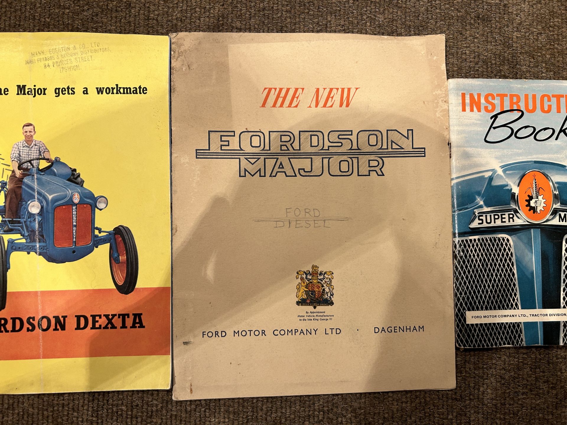 Fordson Super Major instruction book; Fordson Majo - Image 3 of 4