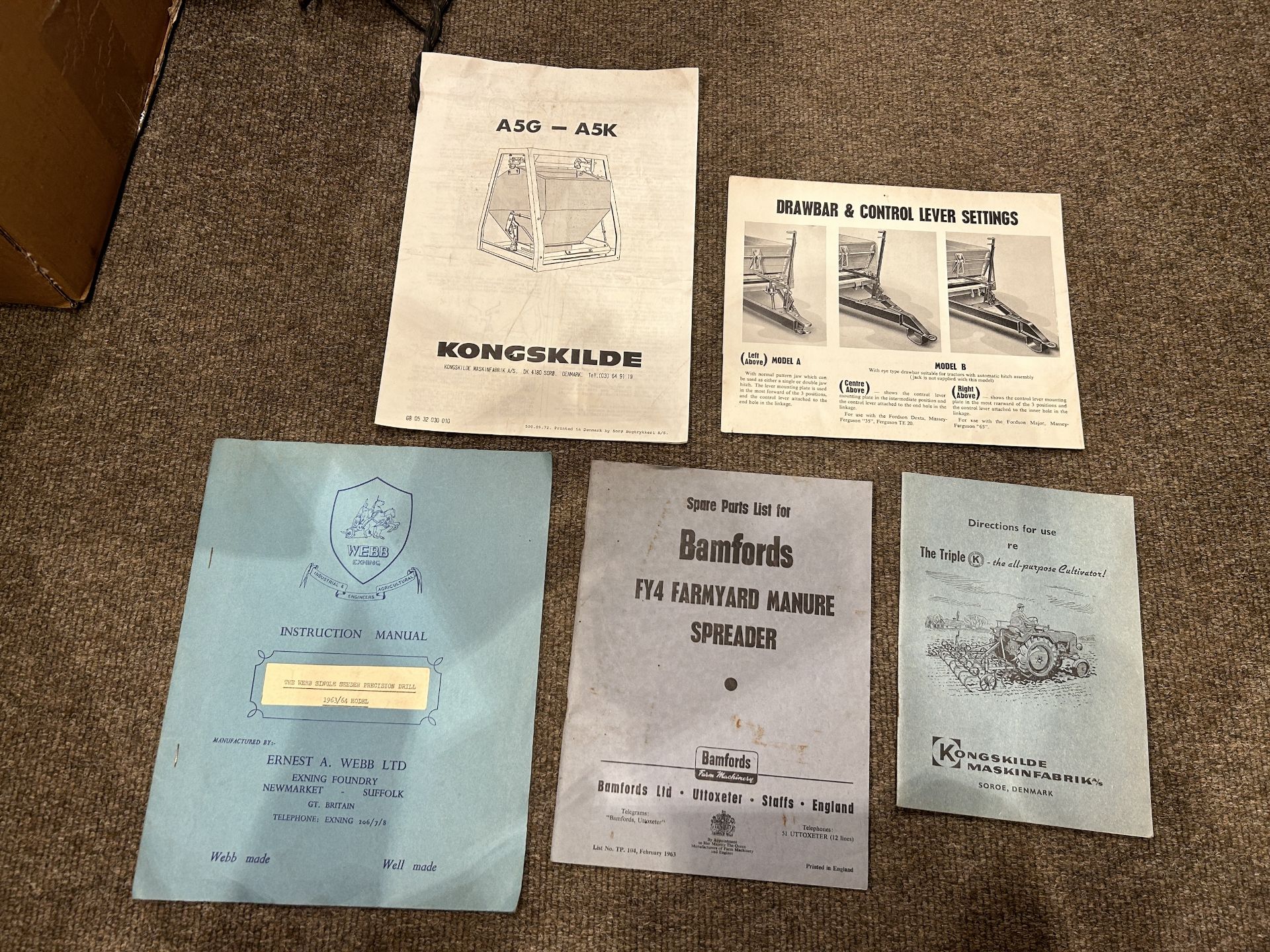 Various manuals.