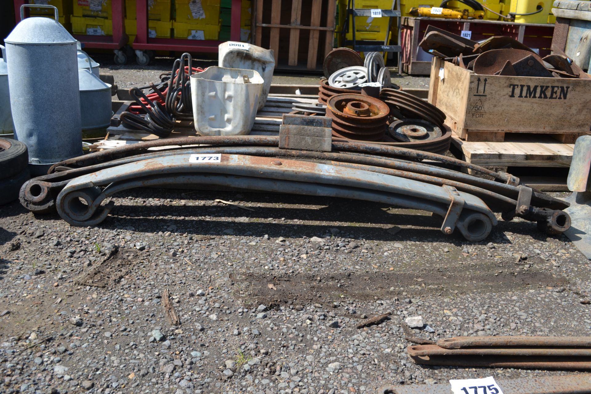 3x lorry springs. - Image 2 of 4